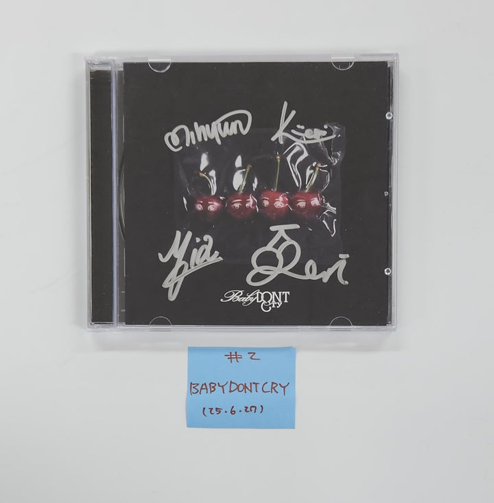 Baby DONT Cry "F Girl", ALLDAY PROJECT "FAMOUS" - Hand Autographed(Signed) Promo Album [25.6.27]