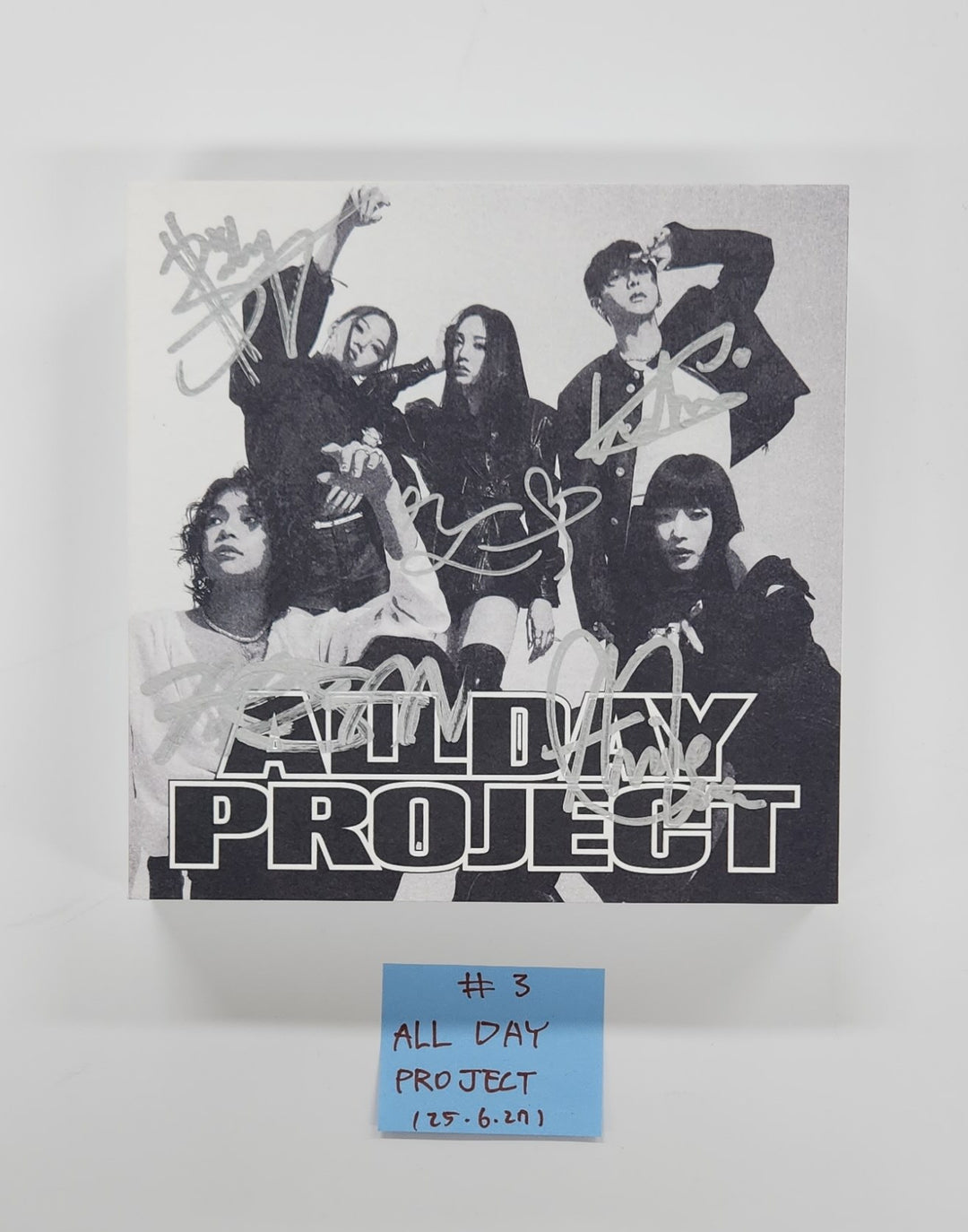 Baby DONT Cry "F Girl", ALLDAY PROJECT "FAMOUS" - Hand Autographed(Signed) Promo Album [25.6.27]