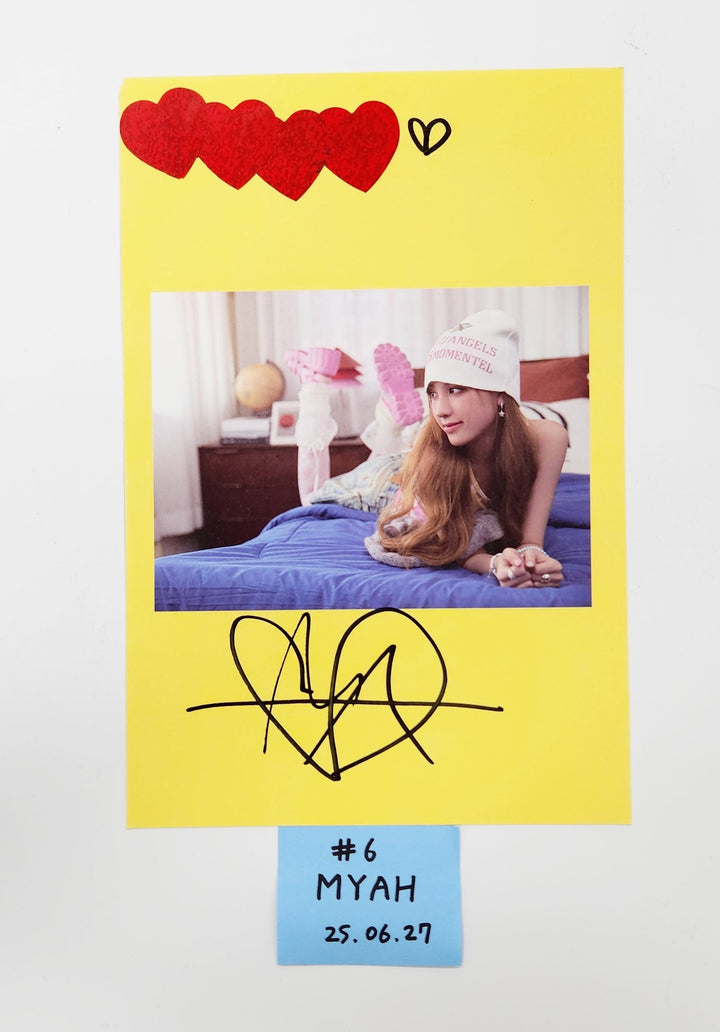 ODD YOUTH "I LIKE YOU" -  A Cut Page From Fansign Event Album [25.6.27]