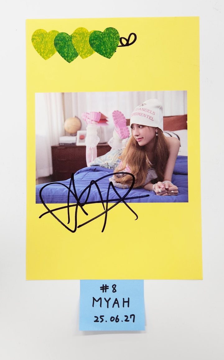 ODD YOUTH "I LIKE YOU" -  A Cut Page From Fansign Event Album [25.6.27]