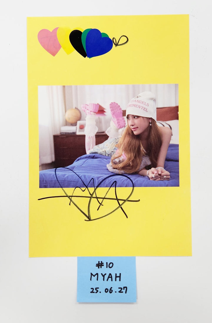 ODD YOUTH "I LIKE YOU" -  A Cut Page From Fansign Event Album [25.6.27]