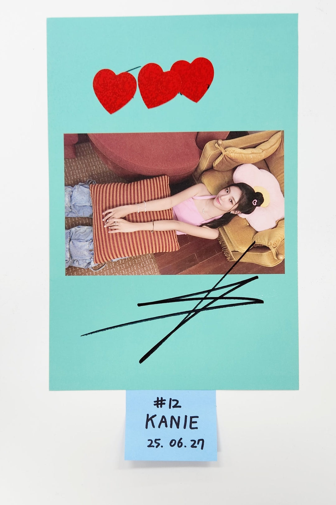 ODD YOUTH "I LIKE YOU" -  A Cut Page From Fansign Event Album [25.6.27]