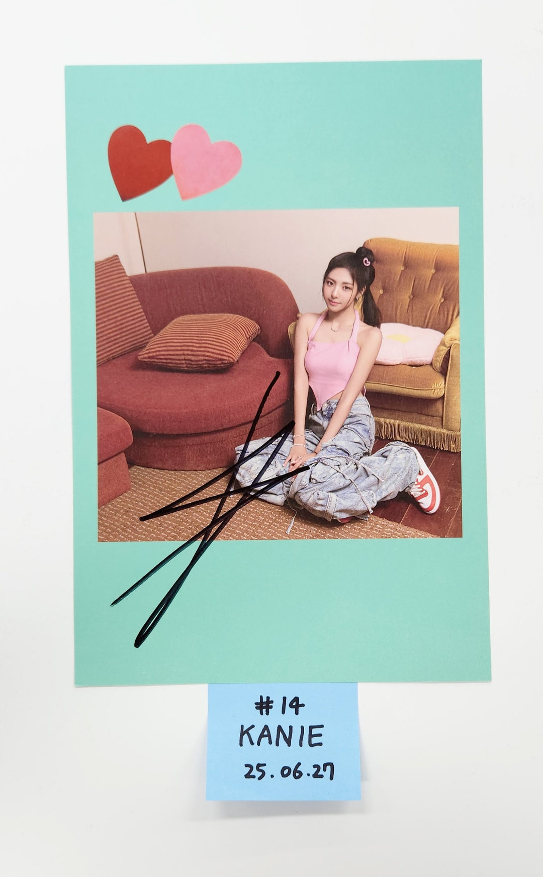 ODD YOUTH "I LIKE YOU" -  A Cut Page From Fansign Event Album [25.6.27]