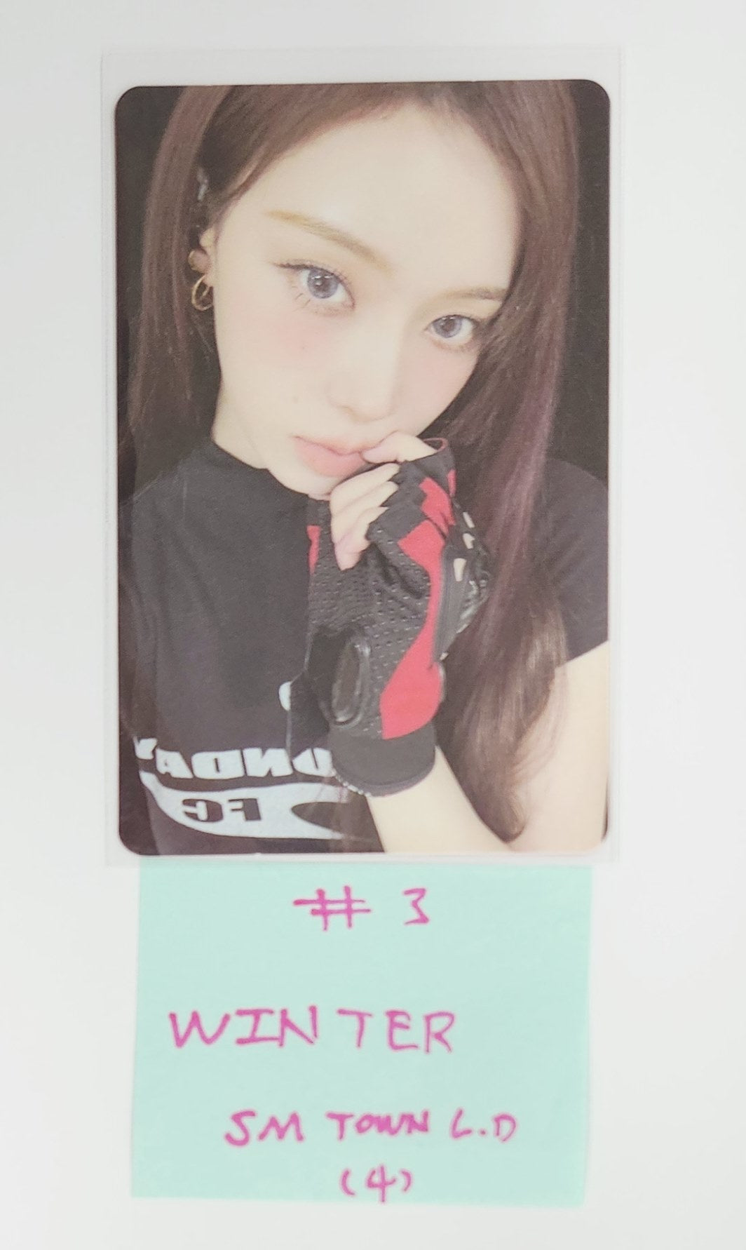 Aespa "Dirty Work" - [SM Town, Ktown4U, Dear My Muse] Lucky Draw Event Photocard [25.6.30]