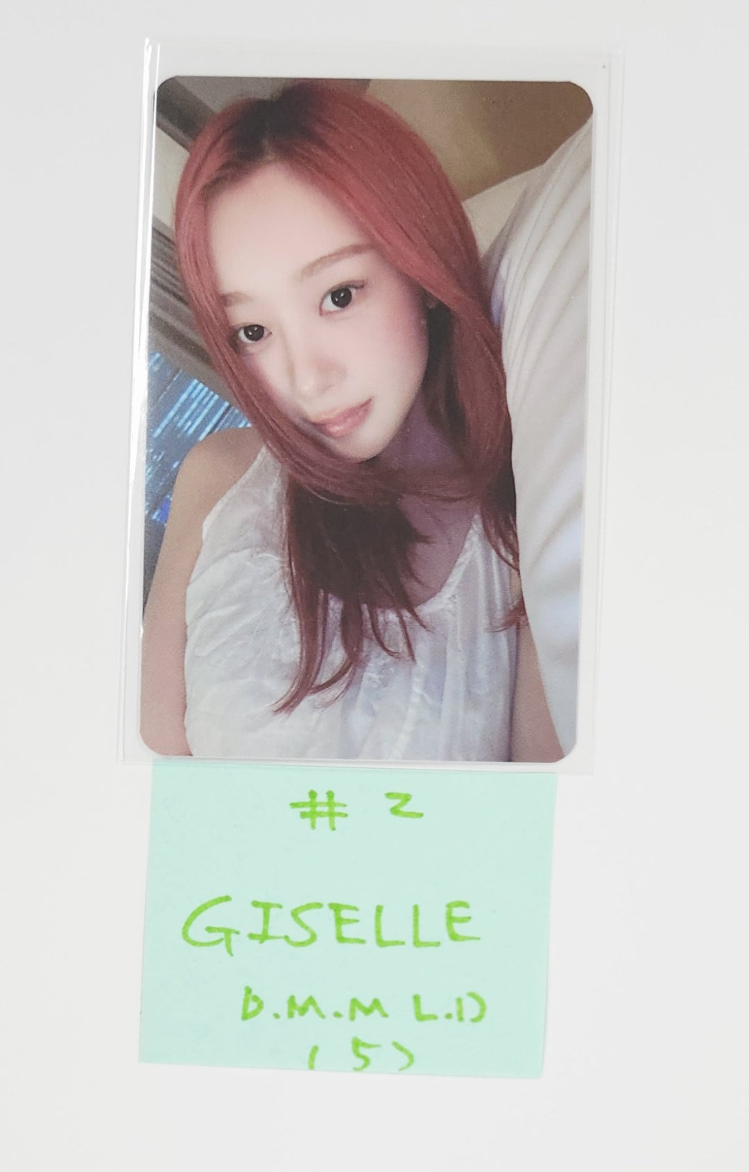 Aespa "Dirty Work" - [SM Town, Ktown4U, Dear My Muse] Lucky Draw Event Photocard [25.6.30]