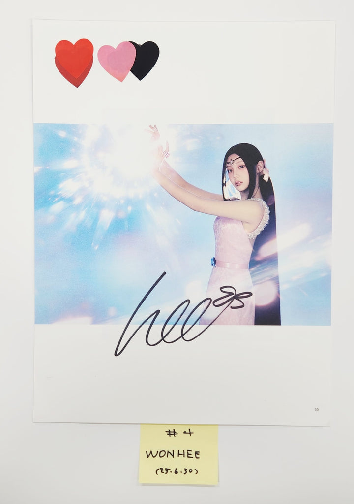 ILLIT "bomb" - A Cut Page From Fansign Event Album [25.6.30]