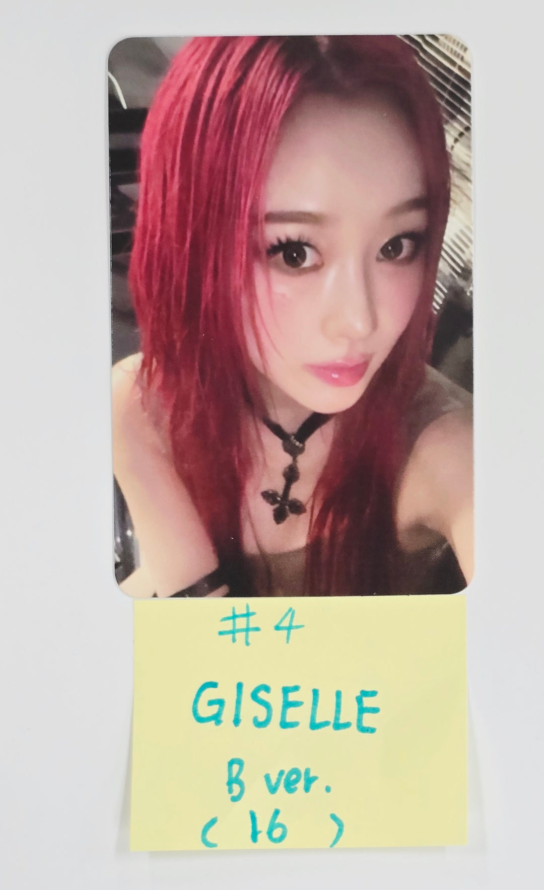 Aespa "Dirty Work" - Kwangya Seoul Pop-Up Official Trading Photocard [B Ver.] [25.6.30]