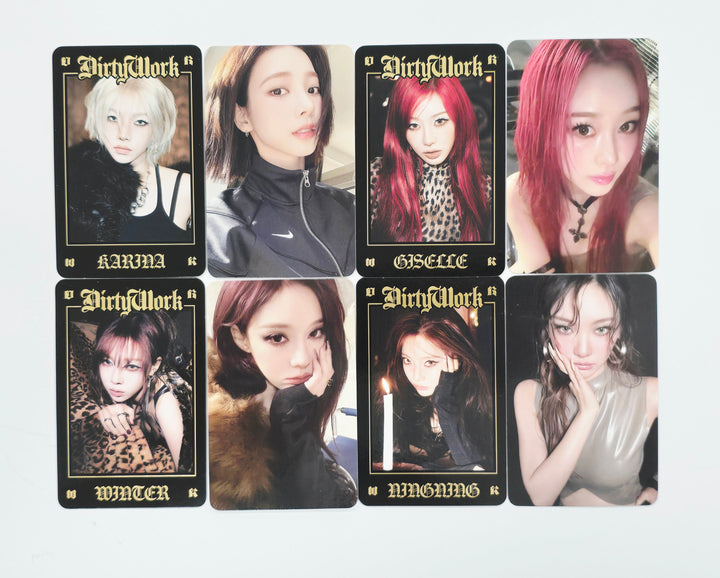 Aespa "Dirty Work" - Kwangya Seoul Pop-Up Official Trading Photocard [B Ver.] [25.6.30]