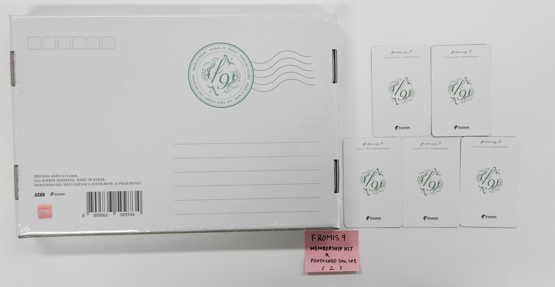 Fromis 9 "Flover" - Official 2025 MemberShip Kit &amp; Photocard set [25.7.2]