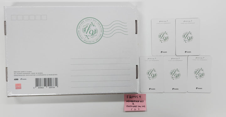 Fromis 9 "Flover" - Official 2025 MemberShip Kit &amp; Photocard set [25.7.2]