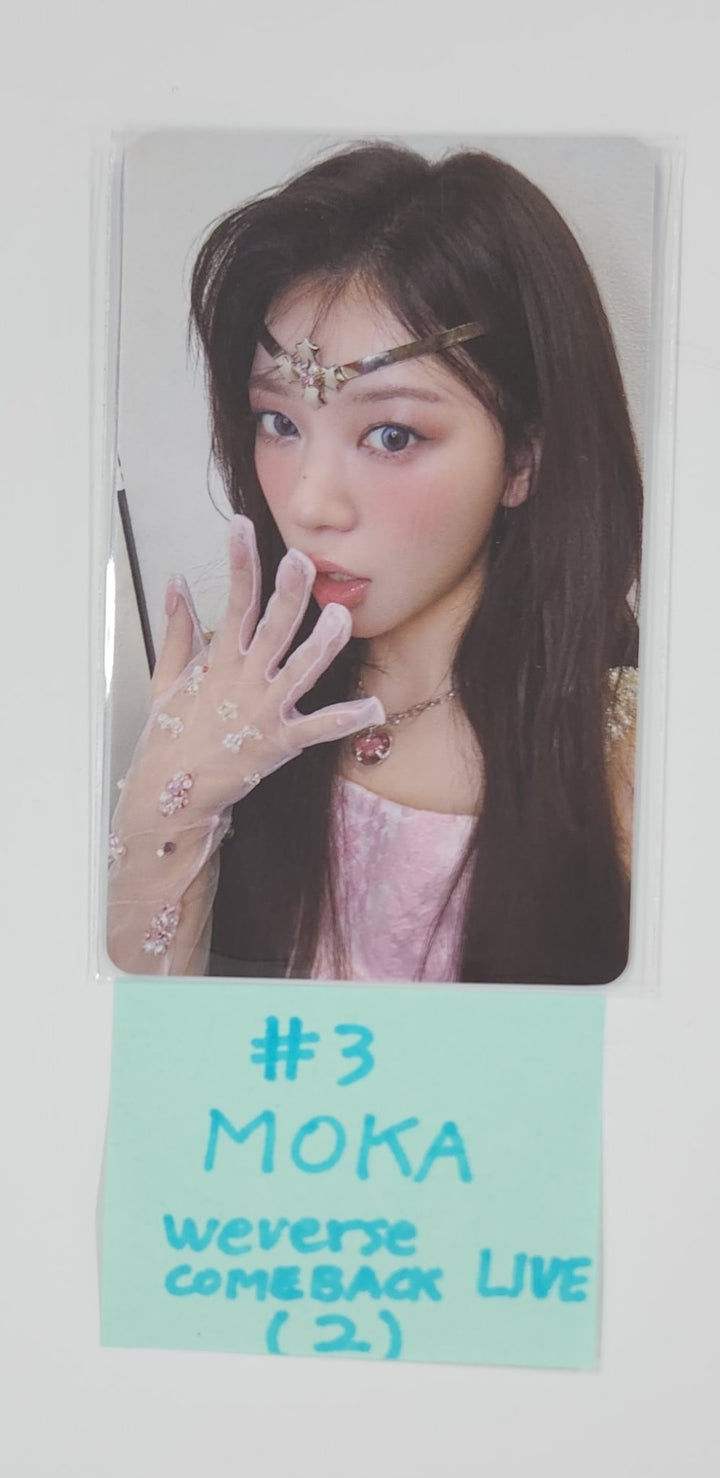 ILLIT "bomb" - Weverse Shop [Come Back Live] Pre-Order Benefit Photocard [Photobook Ver.] [25.7.3]