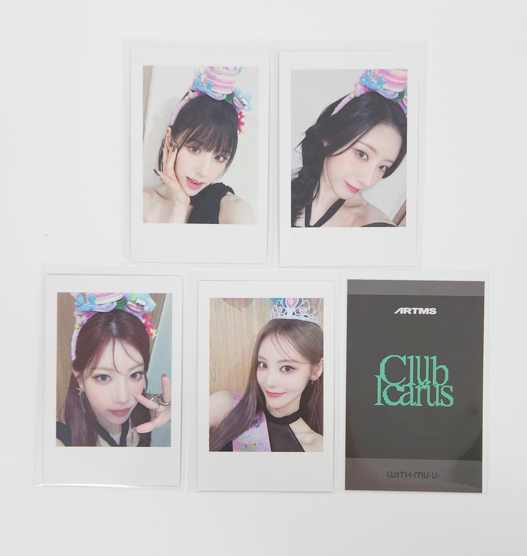 Artms "Club Icarus" Objekt Music Album - Withmuu Fansign Event Photocard Round 2 [25.7.3]