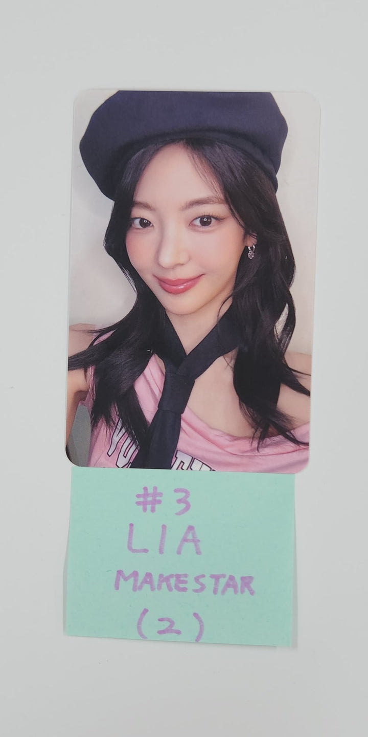 ITZY "Girls Will Be Girls" - MakeStar Fansign Event Photocard Round 4 [25.7.3]