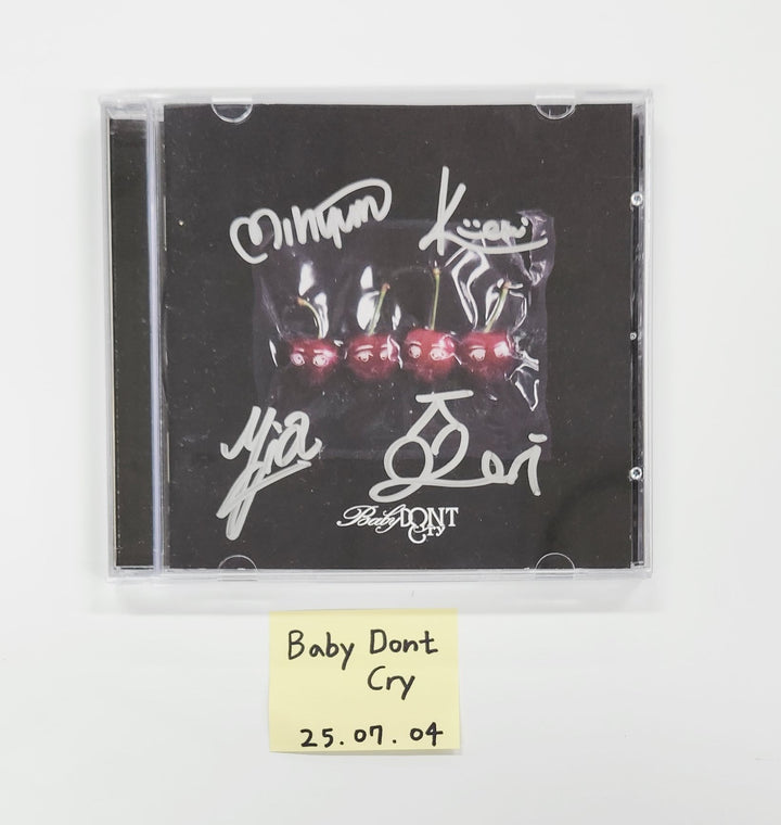 Baby DONT Cry "F Girl" - Hand Autographed(Signed) Promo Album [25.7.4]