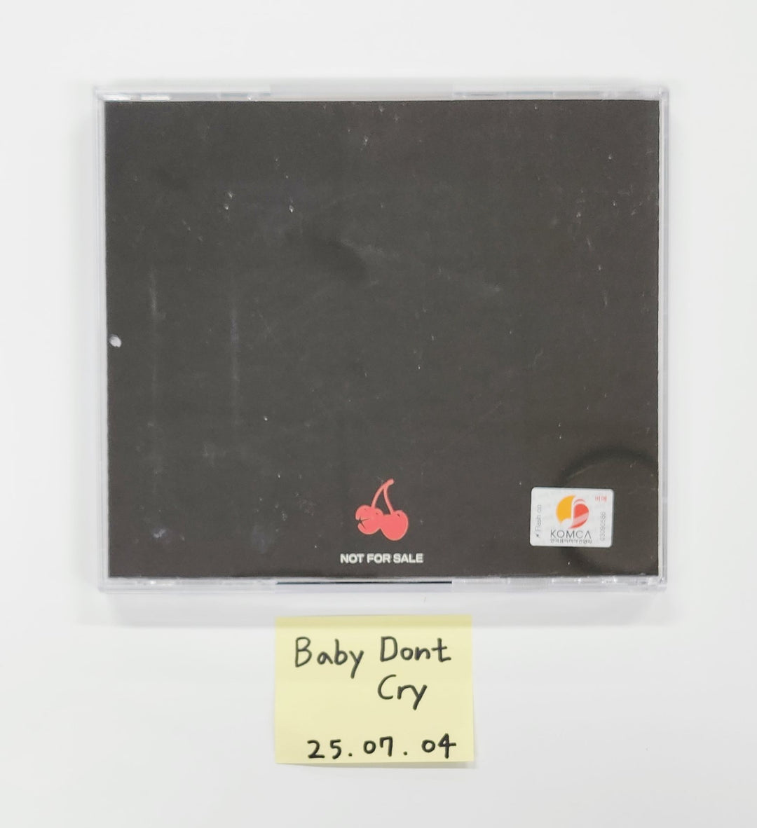 Baby DONT Cry "F Girl" - Hand Autographed(Signed) Promo Album [25.7.4]