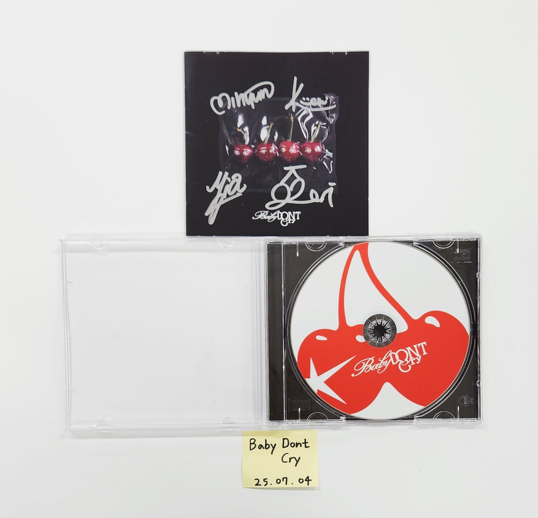 Baby DONT Cry "F Girl" - Hand Autographed(Signed) Promo Album [25.7.4]