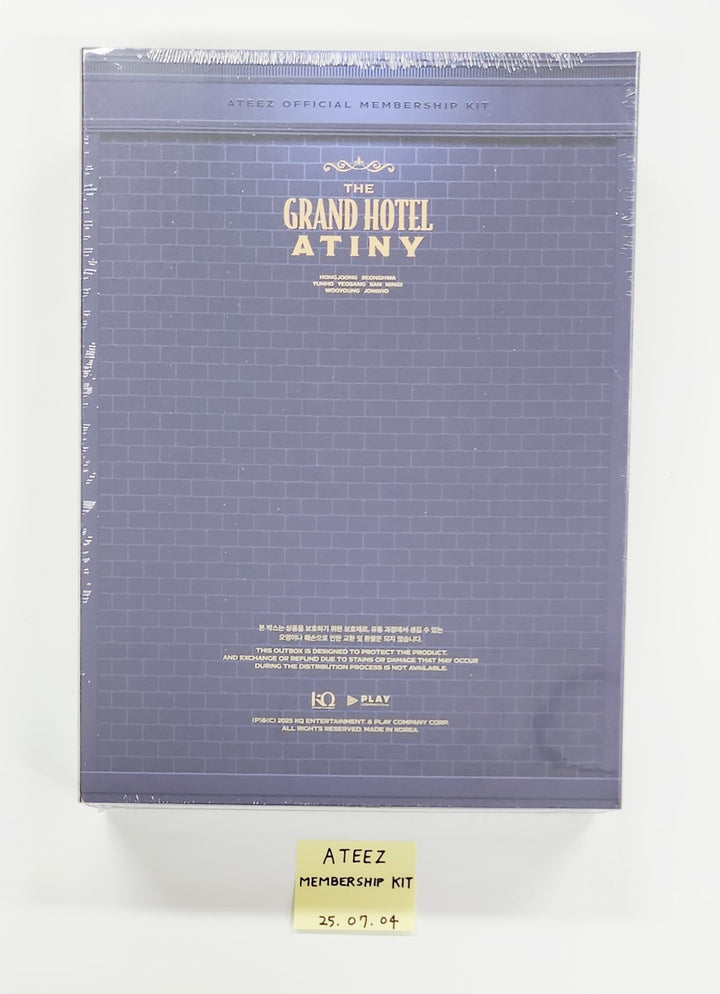 ATEEZ "The Grand Hotel" - Official MemberShip Kit [25.7.4]