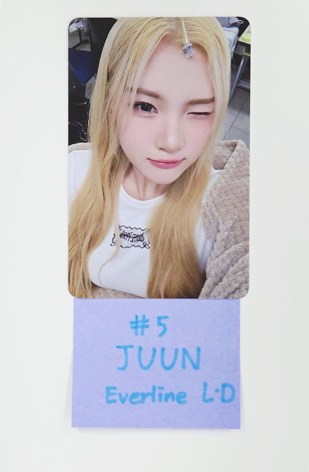 Hearts2Hearts "STYLE" - Everline Lucky Draw Event Photocard [25.7.4]
