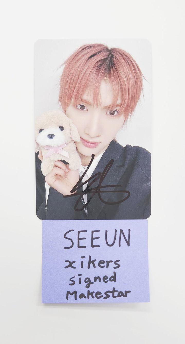 SEEUN (Of Xikers) "HOUSE OF TRICKY : SPUR" - Hand Autographed(Signed) Photocard [25.7.4]