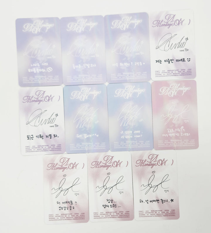 VIVIZ "A Montage of ( )" - Official Photocard [25.7.9]