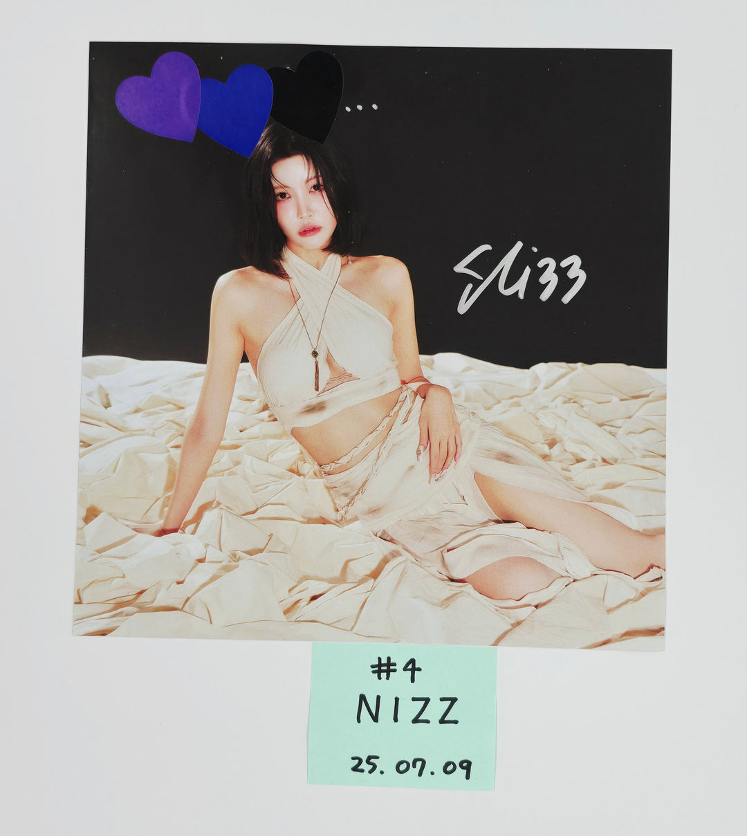 X:IN "Defend Myself" - A Cut Page From Fansign Event Album [25.7.9]