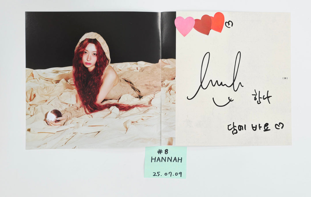X:IN "Defend Myself" - A Cut Page From Fansign Event Album [25.7.9]