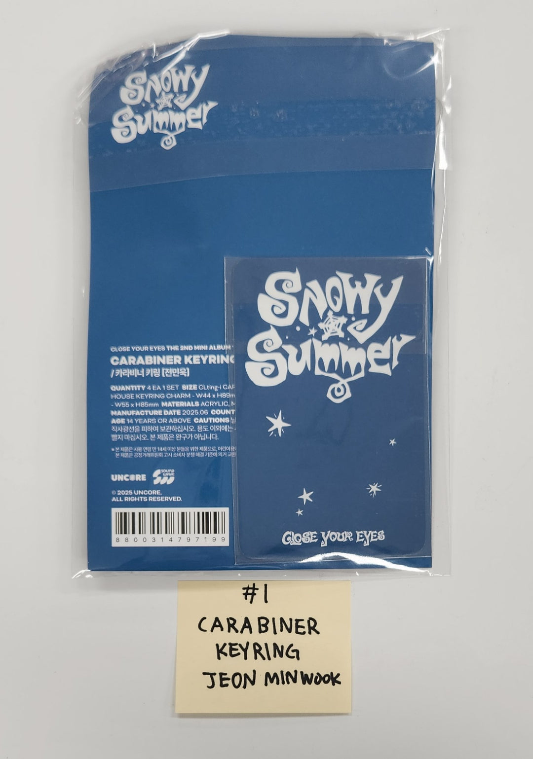 CLOSE YOUR EYES "Snowy Summer" - Official MD [25.7.10]