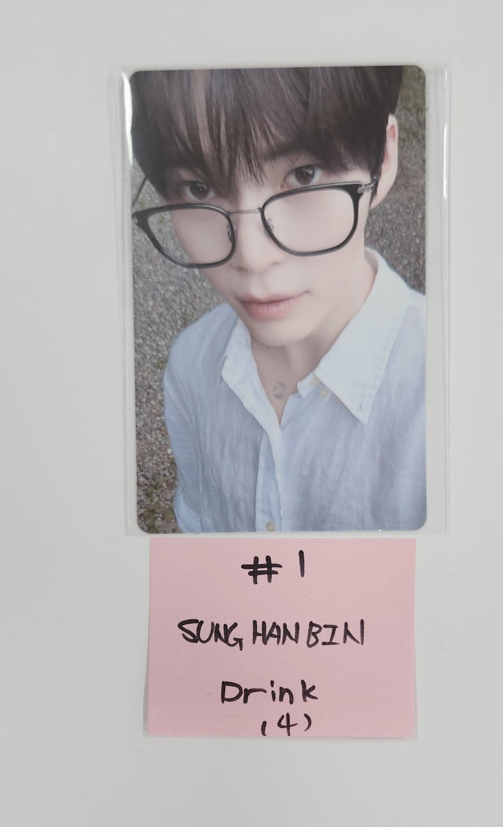 ZeroBaseOne x Our Bakery "Our Blue Bakery" - 2nd Anniversary Pop-Up Drink Event Photocard [25.7.10]