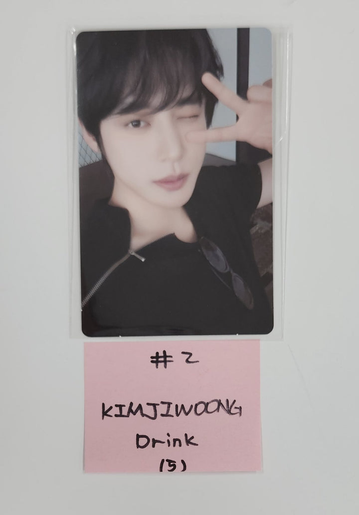 ZeroBaseOne x Our Bakery "Our Blue Bakery" - 2nd Anniversary Pop-Up Drink Event Photocard [25.7.10]
