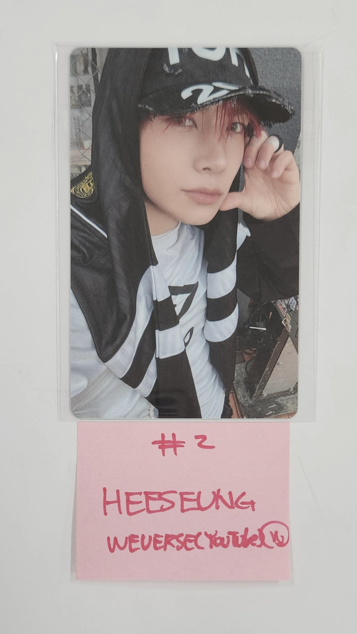 Enhypen "Desire : Unleash" - Weverse Shop (YouTube) Gift Photocard [Weverse Albums Ver.] [25.7.10]