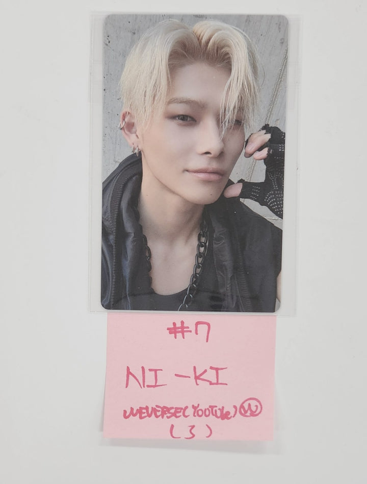 Enhypen "Desire : Unleash" - Weverse Shop (YouTube) Gift Photocard [Weverse Albums Ver.] [25.7.10]