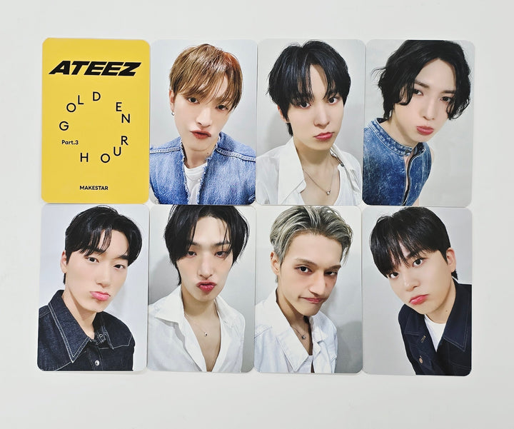 Ateez "GOLDEN HOUR : Part.3" - Makestar Fansign Event Photocard Round 3 [Poca Ver.] [25.7.10]