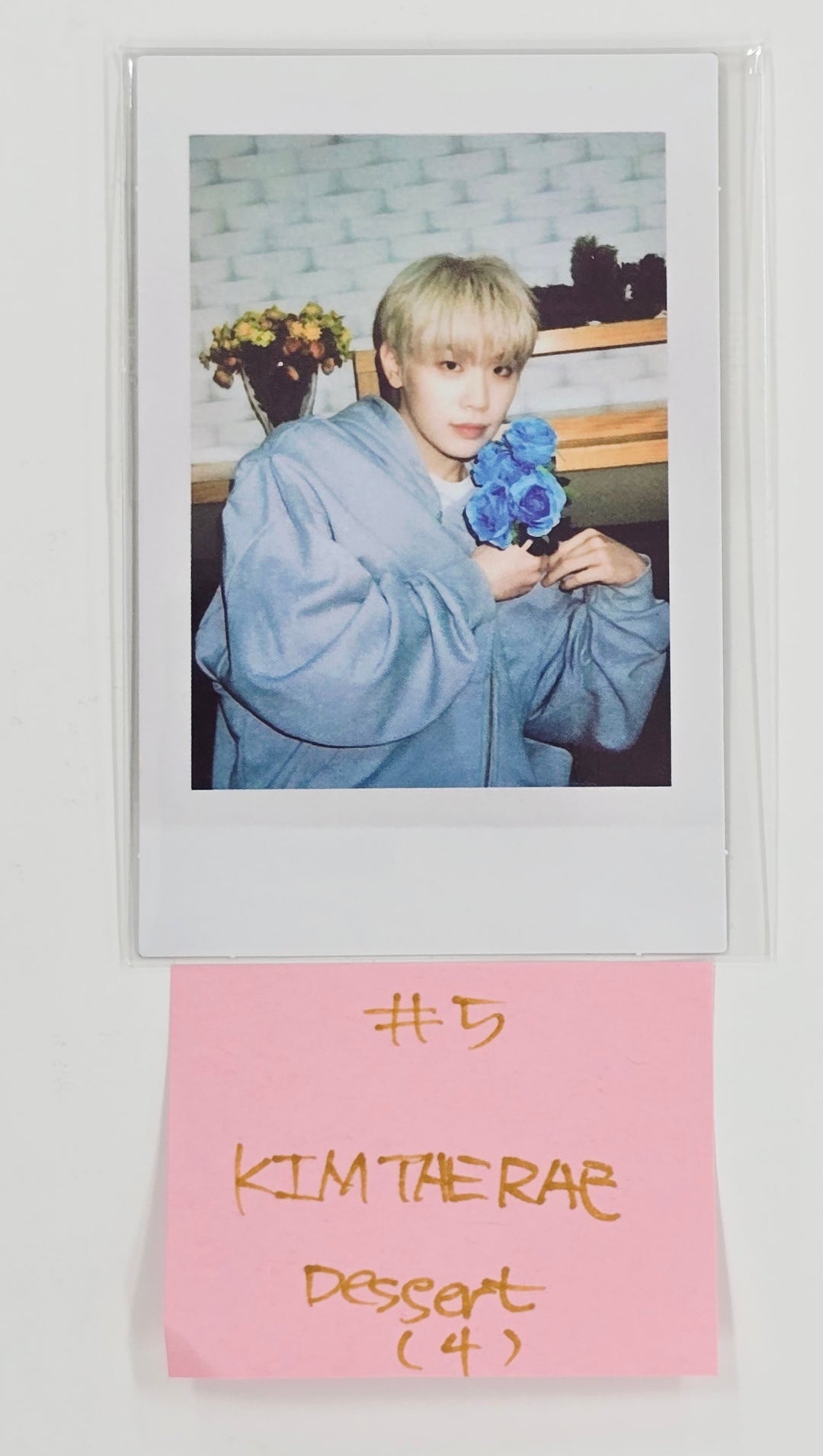 ZeroBaseOne x Our Bakery "Our Blue Bakery" - 2nd Anniversary Pop-Up Dessert Event Photocard [25.7.10]