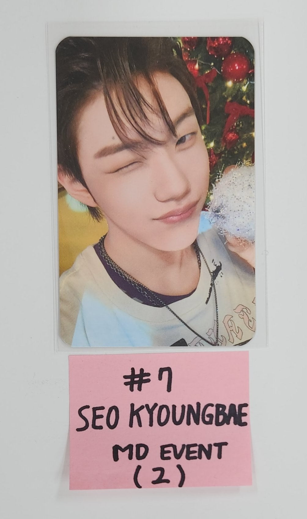 CLOSE YOUR EYES "Snowy Summer" - MD Event Photocard [25.7.10]