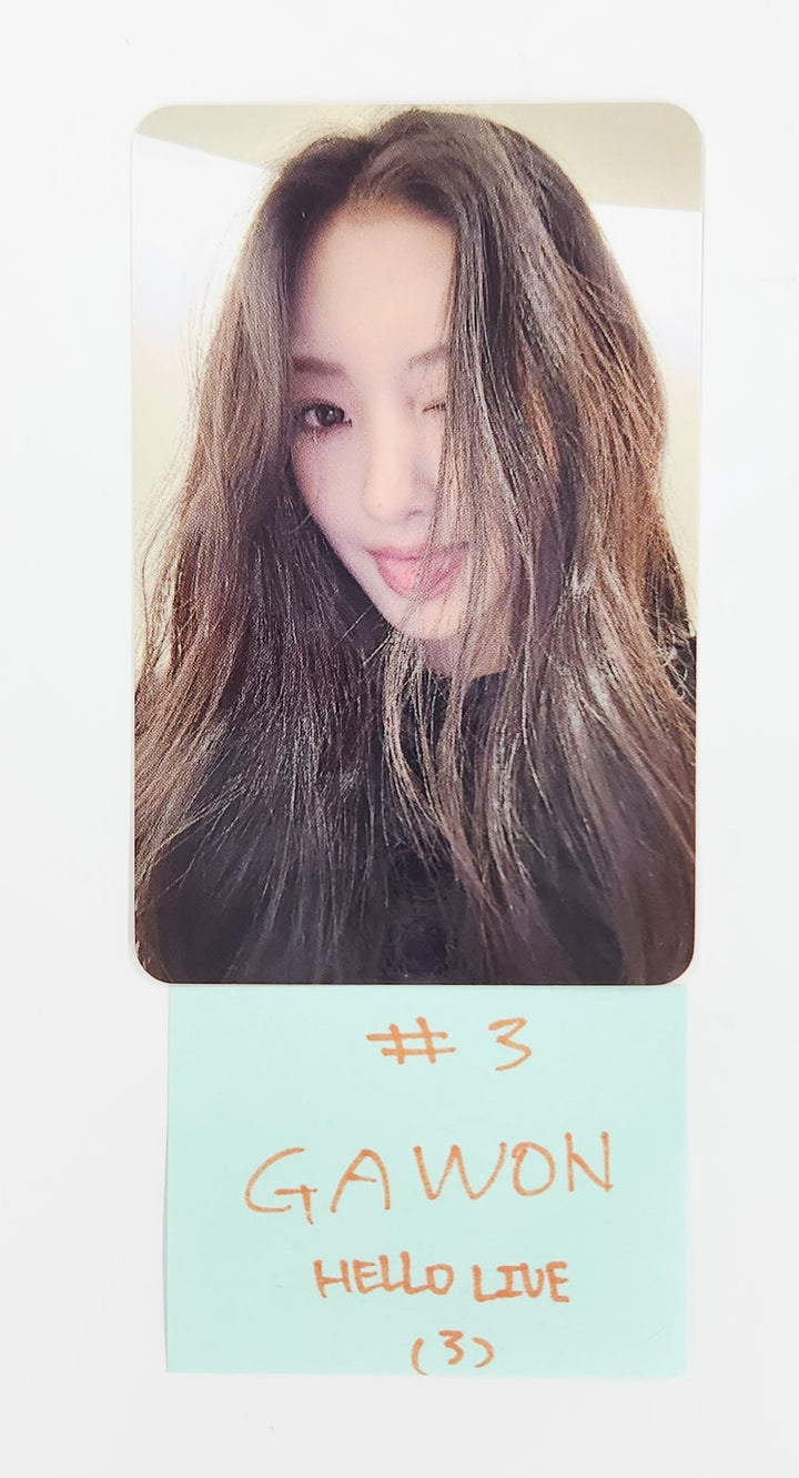 MEOVV "MY EYES OPEN VVIDE" -  Hello Live Fansign Event Photocard [25.7.11]