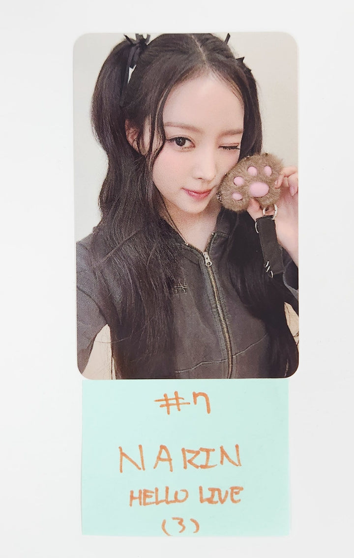 MEOVV "MY EYES OPEN VVIDE" -  Hello Live Fansign Event Photocard [25.7.11]