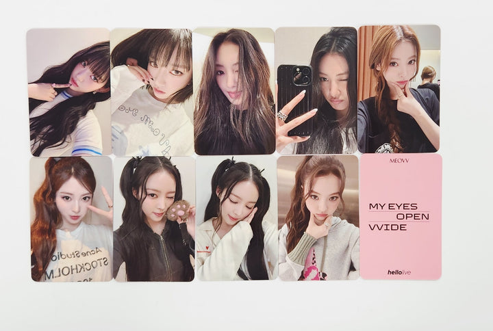 MEOVV "MY EYES OPEN VVIDE" -  Hello Live Fansign Event Photocard [25.7.11]