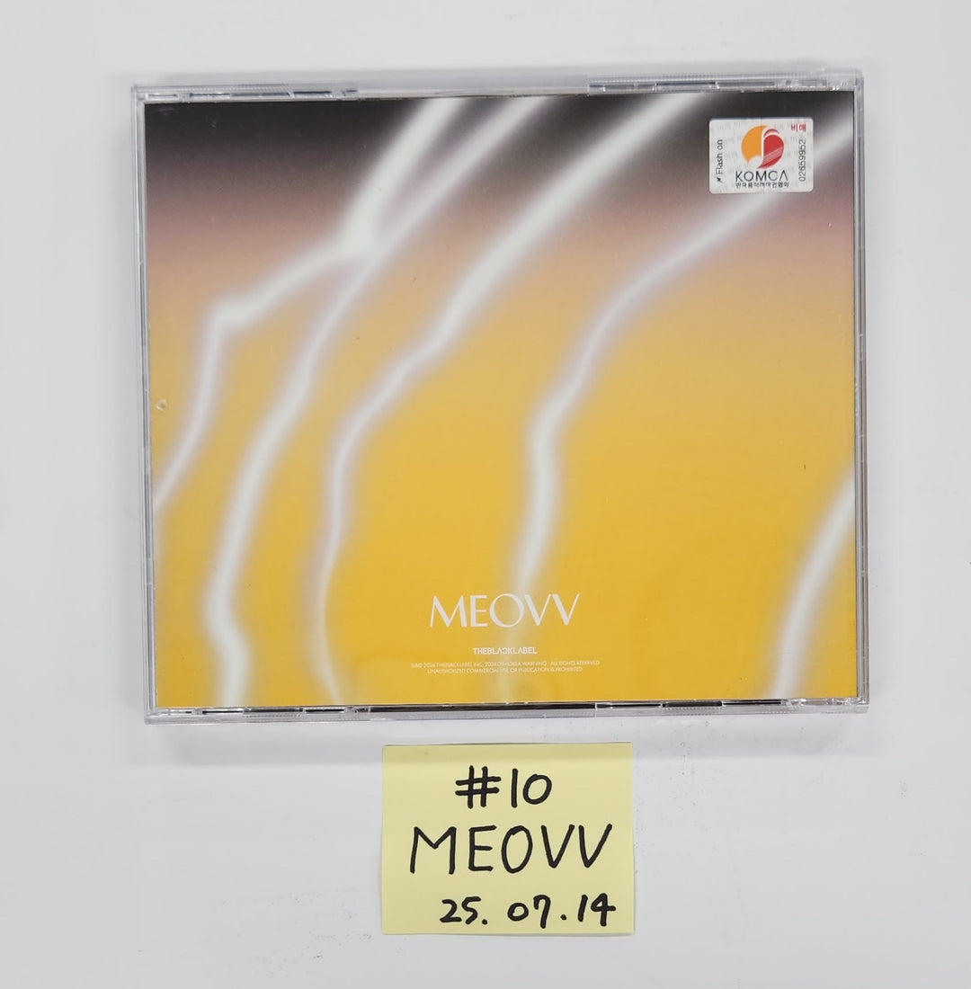 Aespa "Dirty Work", TWICE "THIS IS FOR", MEOVV "MEOVV" &amp; "TOXIC", Izna "BEEP" - Hand Autograhped(Signed) Promo Album [25.7.14]
