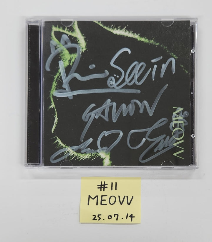 Aespa "Dirty Work", TWICE "THIS IS FOR", MEOVV "MEOVV" &amp; "TOXIC", Izna "BEEP" - Hand Autograhped(Signed) Promo Album [25.7.14]