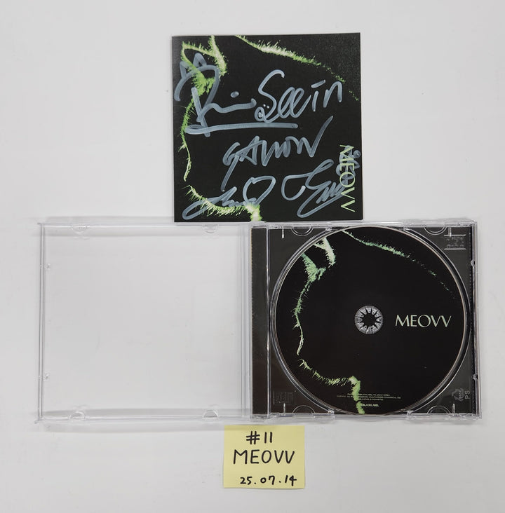 Aespa "Dirty Work", TWICE "THIS IS FOR", MEOVV "MEOVV" &amp; "TOXIC", Izna "BEEP" - Hand Autograhped(Signed) Promo Album [25.7.14]