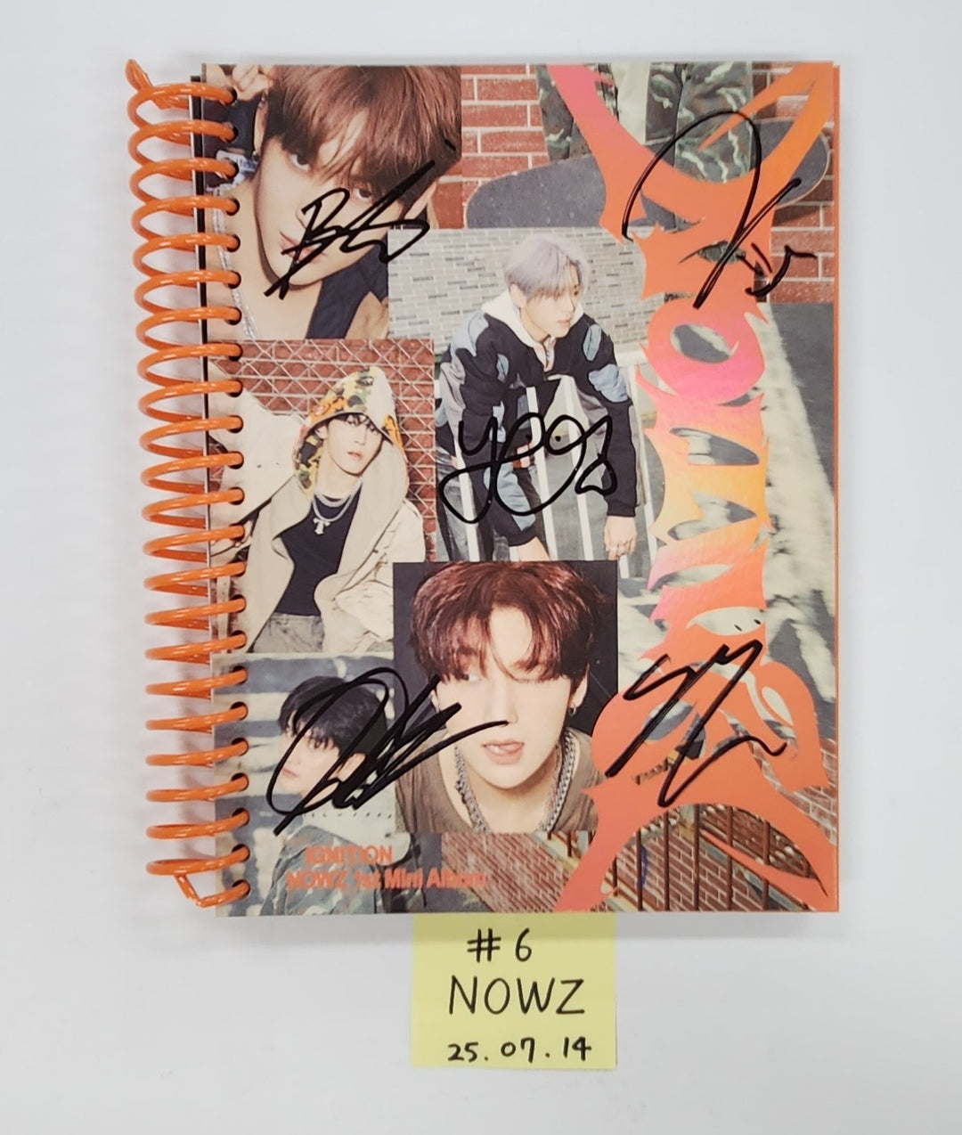 AHOF "WHO WE ARE", NOWZ "IGNITION" - Hand Autograhped(Signed) Promo Album [25.7.14]