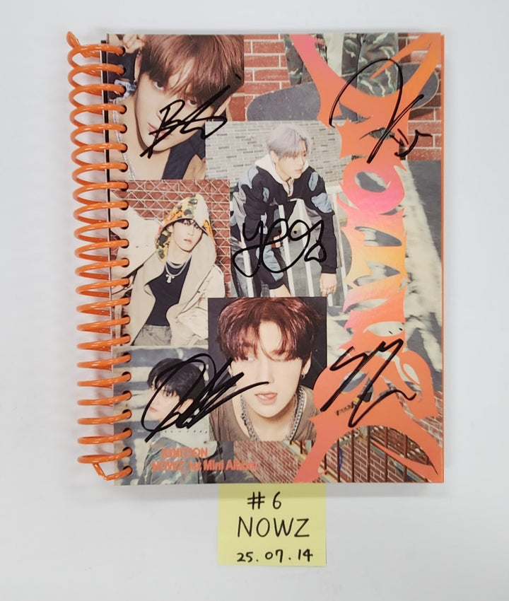 AHOF "WHO WE ARE", NOWZ "IGNITION" - Hand Autograhped(Signed) Promo Album [25.7.14]