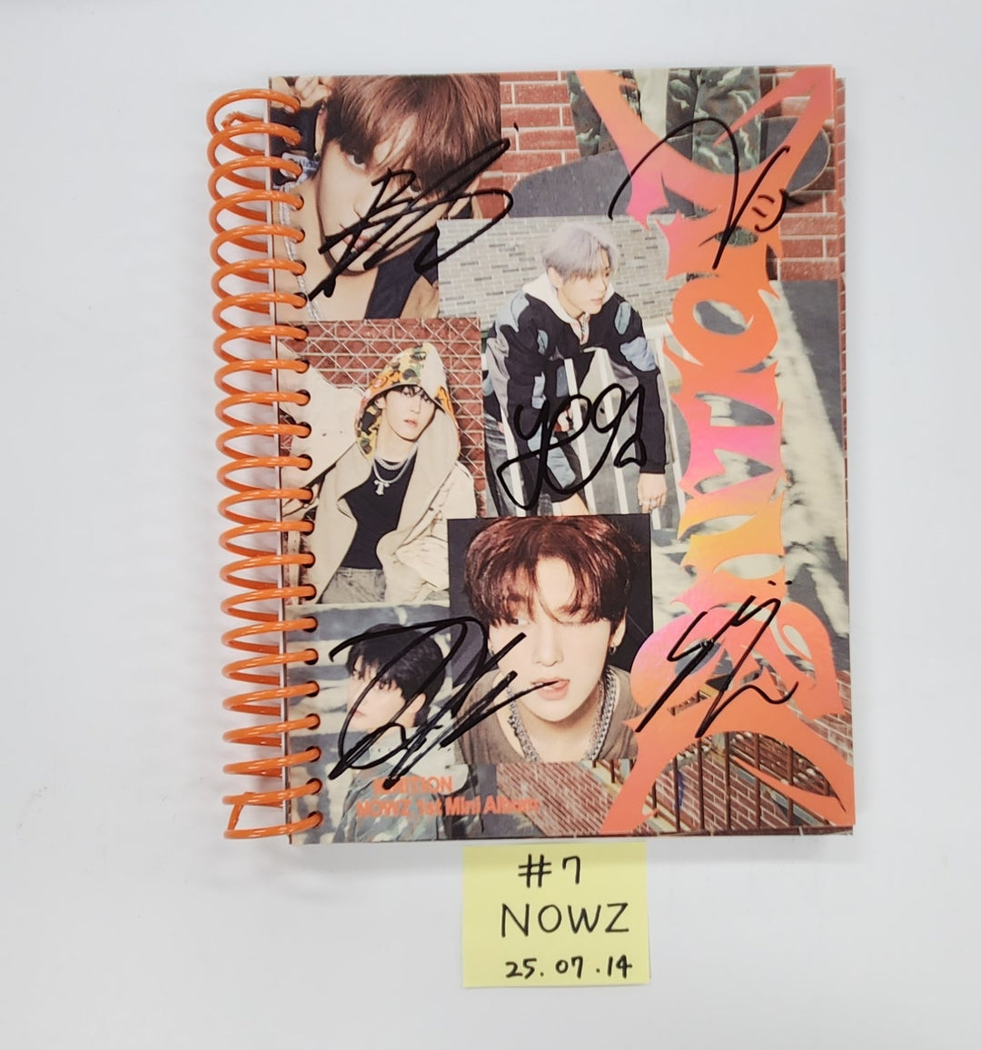 AHOF "WHO WE ARE", NOWZ "IGNITION" - Hand Autograhped(Signed) Promo Album [25.7.14]