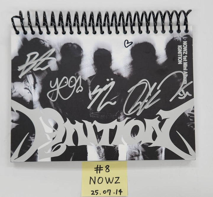 AHOF "WHO WE ARE", NOWZ "IGNITION" - Hand Autograhped(Signed) Promo Album [25.7.14]