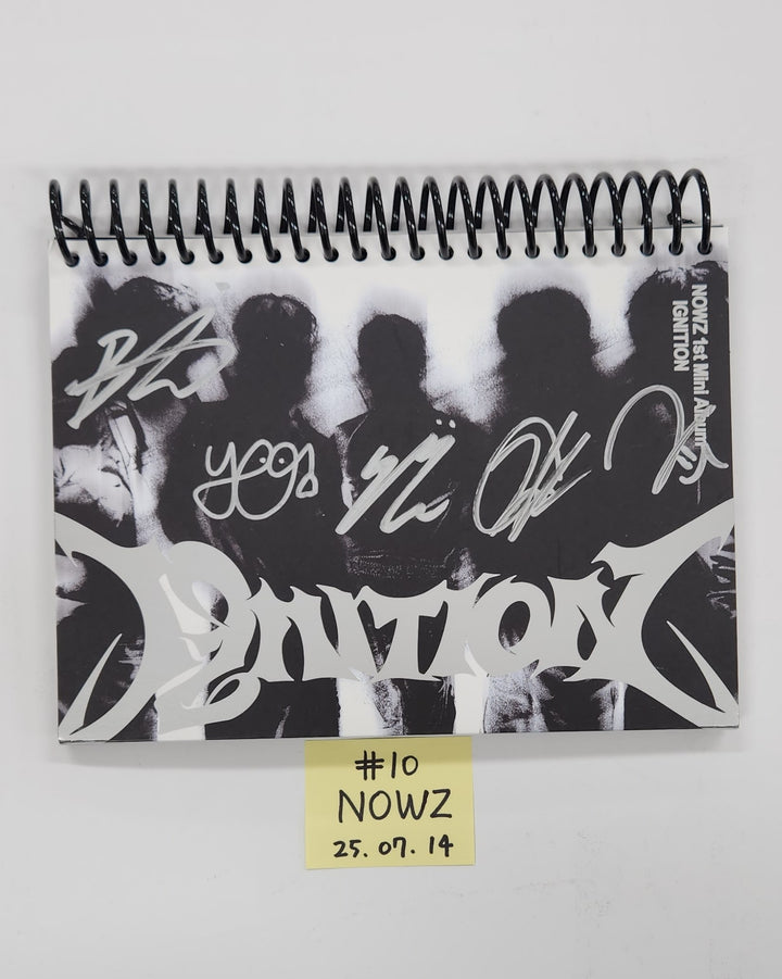 AHOF "WHO WE ARE", NOWZ "IGNITION" - Hand Autograhped(Signed) Promo Album [25.7.14]