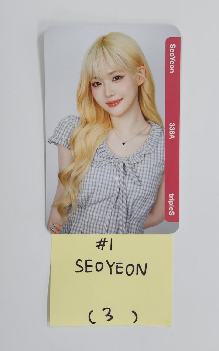 TripleS Atom02 Double Class Objekt (336A, 337A) "ALive 25 Only" - Official Photocard (1) [25.7.14]
