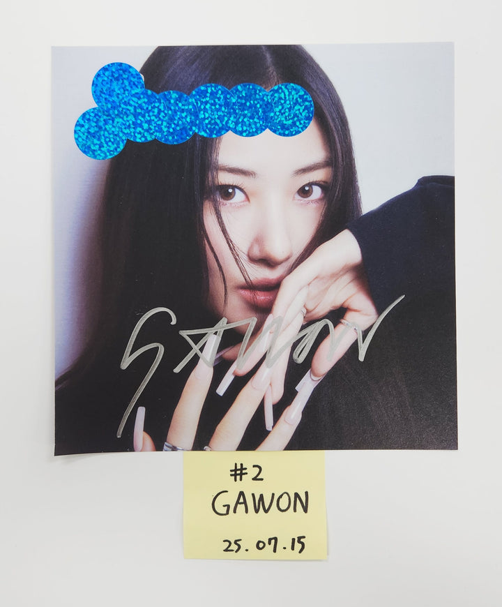 MEOVV "MY EYES OPEN VVIDE" -  A Cut Page From Fansign Event Album [25.7.15]