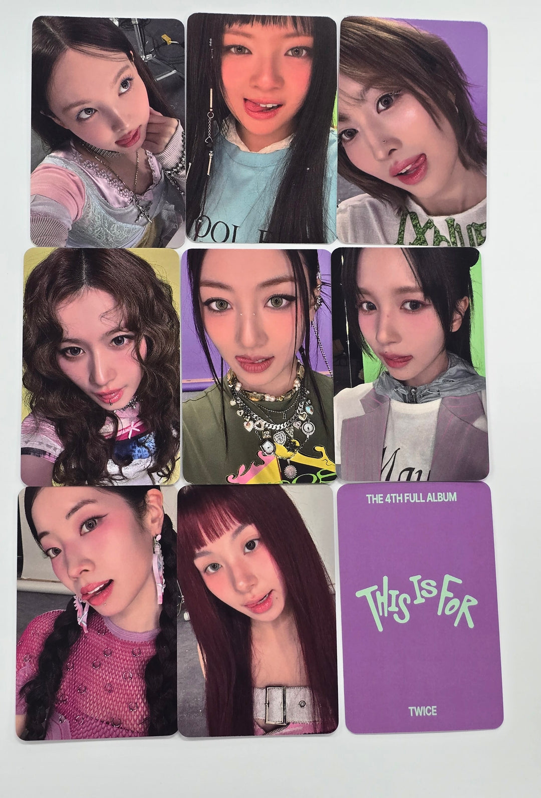 TWICE "THIS IS FOR" - Blue Drea Meida Pre-Order Benefit Photocard [Digipack Ver.] [25.7.17]