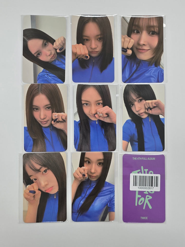 TWICE "THIS IS FOR" - FANS Pre-Order Benefit Photocard [Digipack Ver.] [25.7.17]