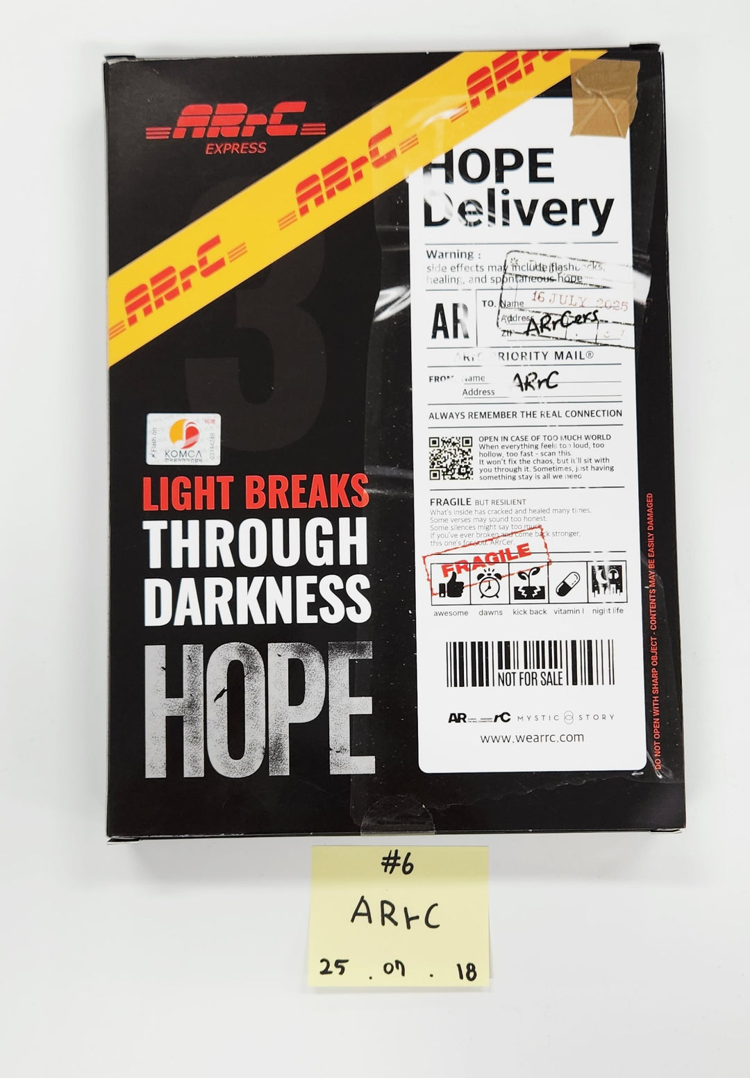 ifeye "sweet tang", ARrC "HOPE", ONEW "PERCENT", Rescene "Dearest" - Hand Autographed(signed) Promo Album [25.7.18]